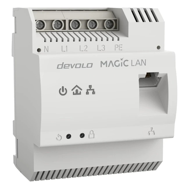 Adaptateur de rail powerline devolo Magic 2 LAN pour une rpartition optimale d
