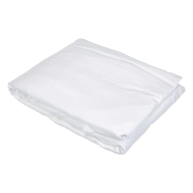 Amazon Basics Microfiber Fitted Sheets - Bright White - 140x200x30cm - Soft and Breathable