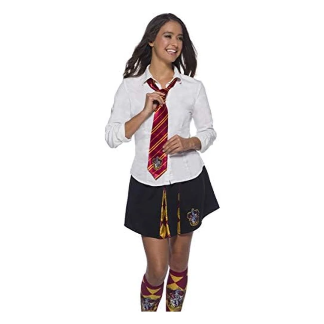 Harry Potter Gryffindor Deluxe Tie - Official Rubies Costume Accessory