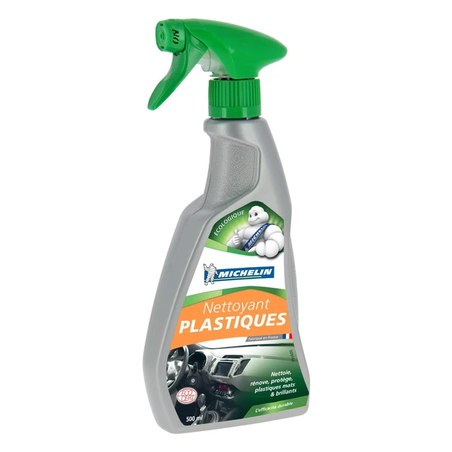 Detergente Plastica Ecologico Michelin 500ml - Pulisce, Restaura e Protegge