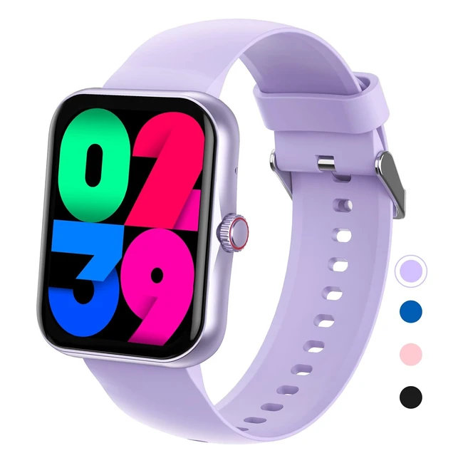 Reloj Inteligente Pthtechus para Niños - IP68 Impermeable - Fitness - 37 Modos Deporte - Sueño - Podómetro - iOS Android