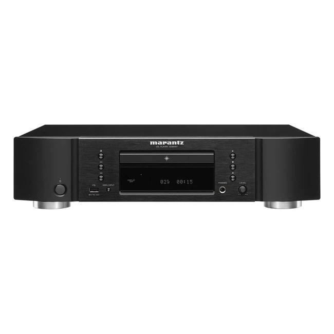 Marantz Professional CD6007 Reproductor de CD Negro - Alta calidad de sonido - F