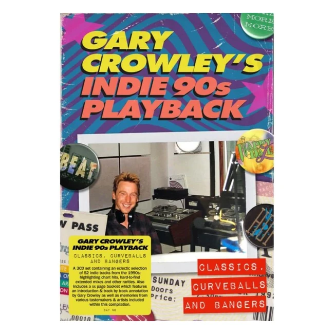 Indie 90s Playback Classics - Gary Crowley's Curveballs & Bangers