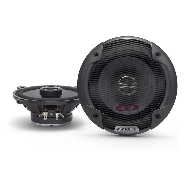 Alpine SPG13C2 Altoparlanti Coassiali a 2 Vie - Potenza 200W - Tweeter in Seta - Impedenza 4 Ohm