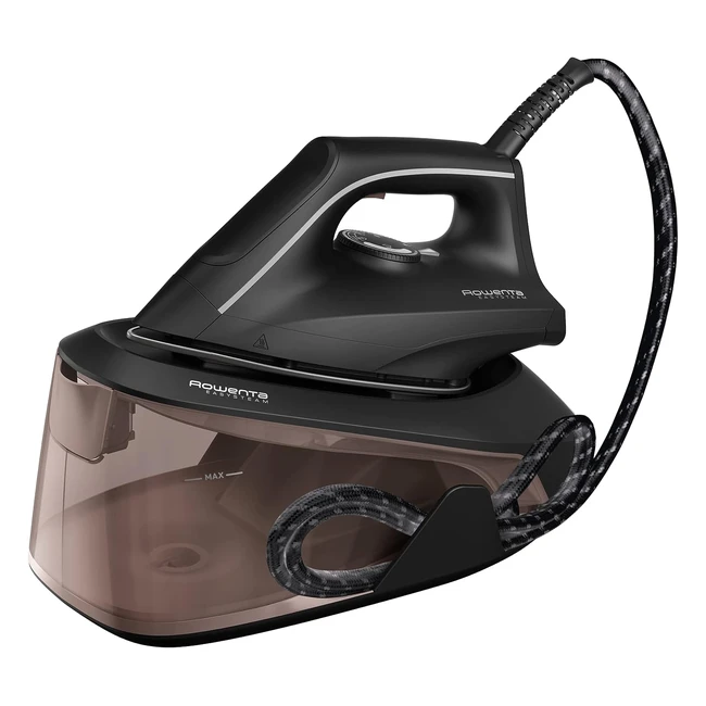 Centrale de Repassage Rowenta Easy Steam VR5120 - Haute Pression 54 Bars - Coup de Vapeur 210g/min - Vapeur Continue 110g/min - Semelle Airglide - Réservoir 14L - Mode Eco