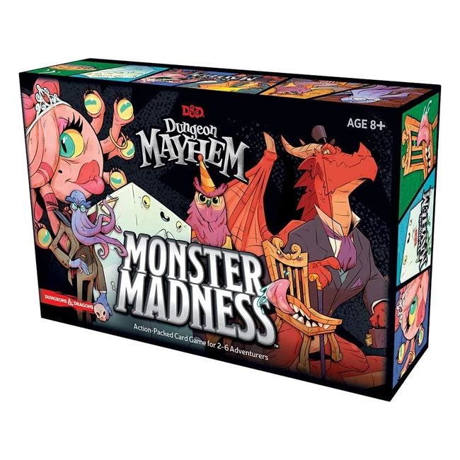Dungeons & Dragons Dungeon Mayhem Card Game - Monster Madness