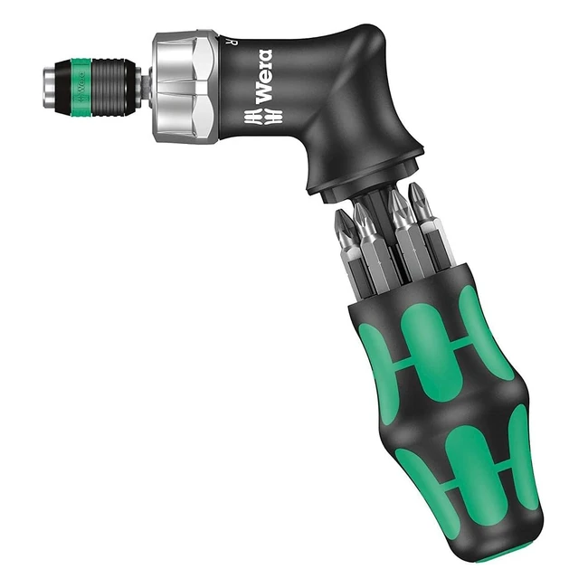 Wera05051030001Kraftform Kompakt Pistol RA - Destornillador Portapuntas con Bolsa