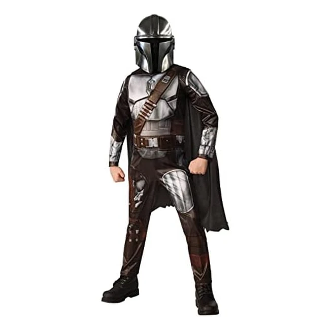 Disfraz de lujo Star Wars The Mandalorian para niños de 7 a 8 años