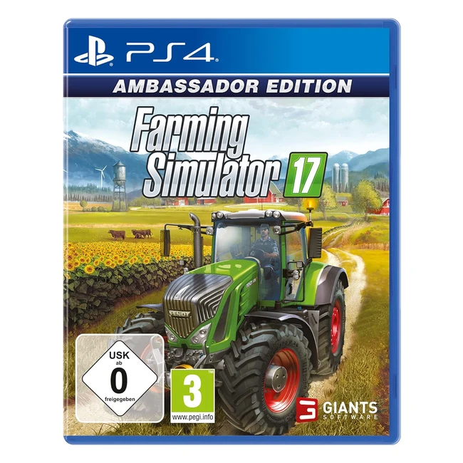 Farming Simulator 17 Édition Ambassadeur PS4 - Jeu + Packs d'Extension