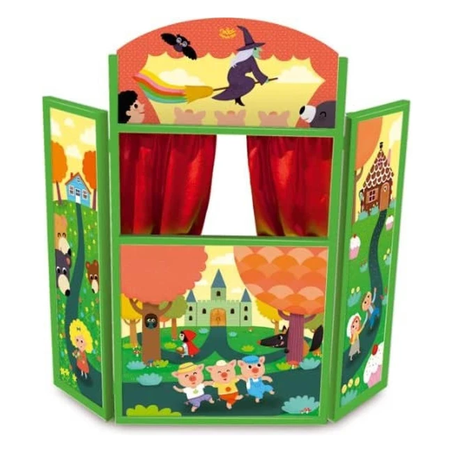 Teatro de los Cuentos Vilac 4624 Fomenta la imaginacin y diversin