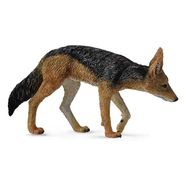 Figurine collecta chacal de dos noir m 88665 - Realiste et de haute qualite