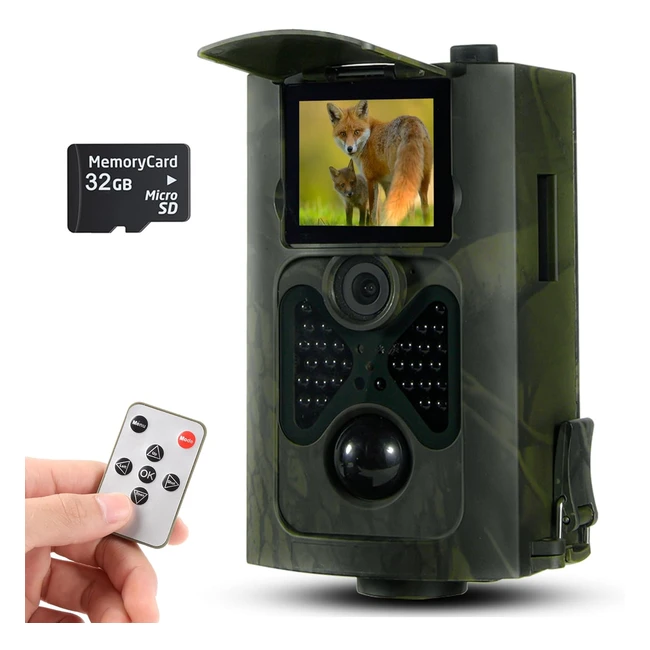 Fototrappola Suntekcam 24MP 1080p - Caccia e Osservazione Fauna