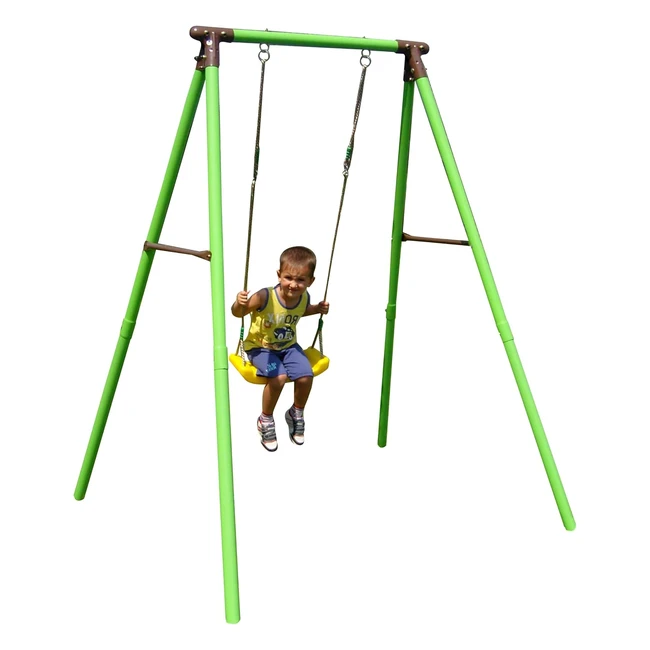 Altalena Singola Flamingo New Plast AG1272 - Alta Qualità