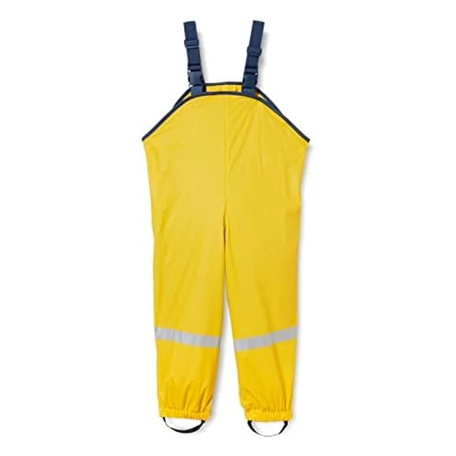 Pantalones de Lluvia Playshoes Unisex Amarillo 140