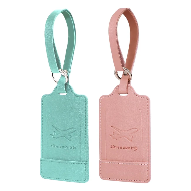 Clundoo Etichette Valigia Viaggio Bagagli Tag - Accessori per Viaggio