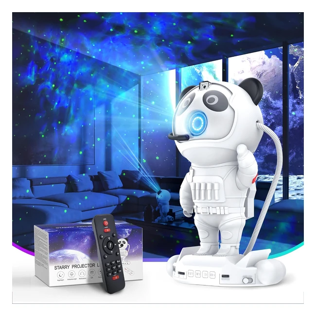 Proyector Estrellas LED Galaxy Starry Nisiyama Astronauta - Modelo: Proyector-1234