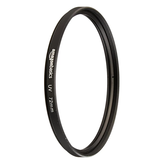 Protect Your Lens with Amazon Basics UV Filter 72mm - Reduce UV Light and Enhanc