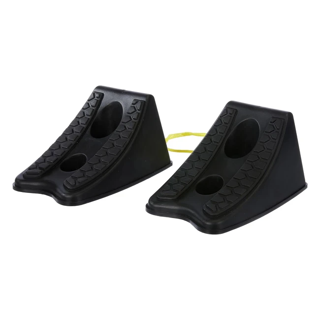 Cora 000120674 - Coppia Cunei Fermaruote - Montaggio Facile e Veloce