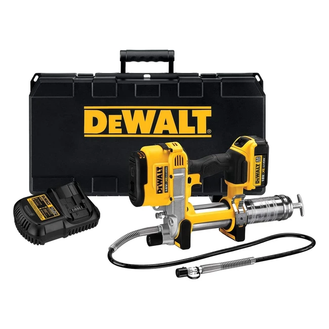 Pistola engrasadora Dewalt DCgg571m1 18V - Potente e affidabile