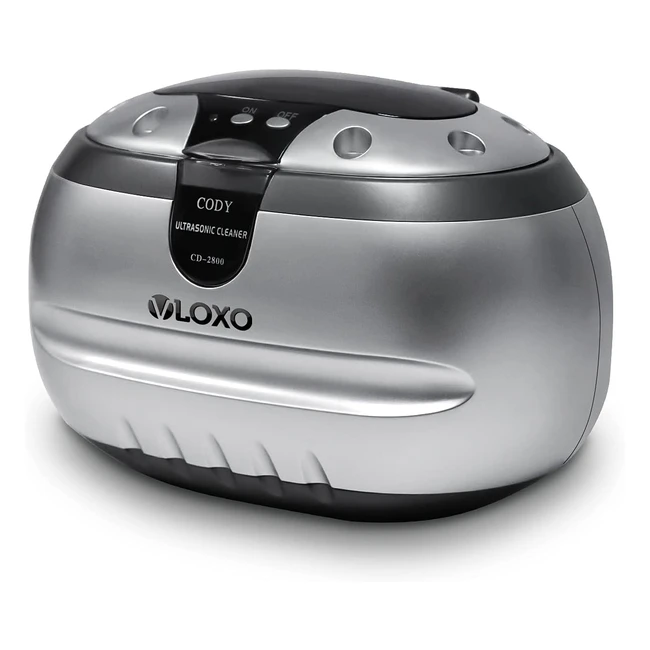 Vloxo CD2800 Ultrasonic Cleaner - Powerful 600ml Jewelry Cleaner