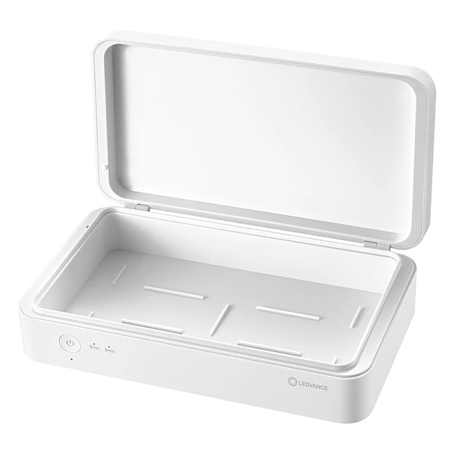 Scatola di disinfezione UVC LEDVANCE, sterilizzazione potente, sicurezza garantita, unità mobile per oggetti quotidiani