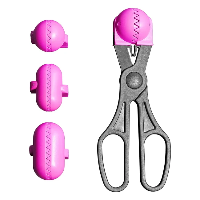 Croquetera rosa multiuso con 4 moldes intercambiables - Haz croquetas albnd
