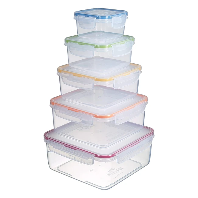 Recipiente hermético Lock & Lock, multicolor, 19 cm - Ref. 111009806705