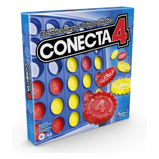 Jeu de société Connect 4 Hasbro - Référence 123456 - Stratégie et amusement garantis