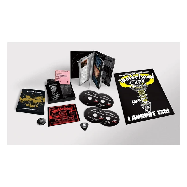 No Sleep Til Hammersmith - Edición Deluxe 40 Aniversario - 4 CDs