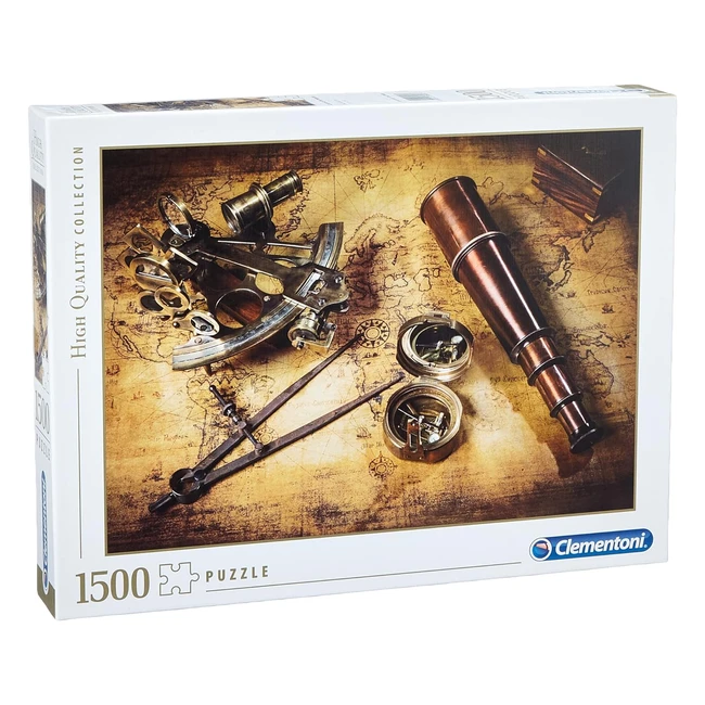 Clementoni 31808 Puzzle - Treasure Course - 1500 Pieces