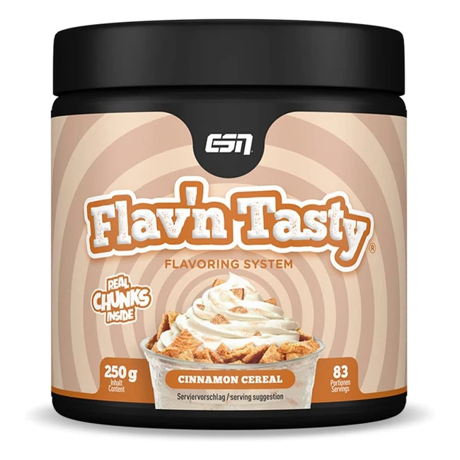 ESN Flavn Tasty 250g - Zimt-Cerealien-Geschmackspulver