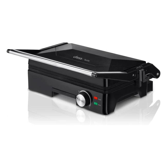 Grill elettrico Ufesa Teide - Tostapane e bistecchiera - 1600W - Piastre apribil