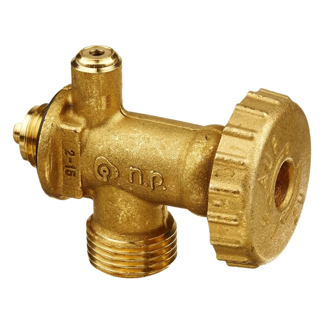 Valvola di Sicurezza Camping 32417 - Omologata per Bombole di Gas da Campeggio