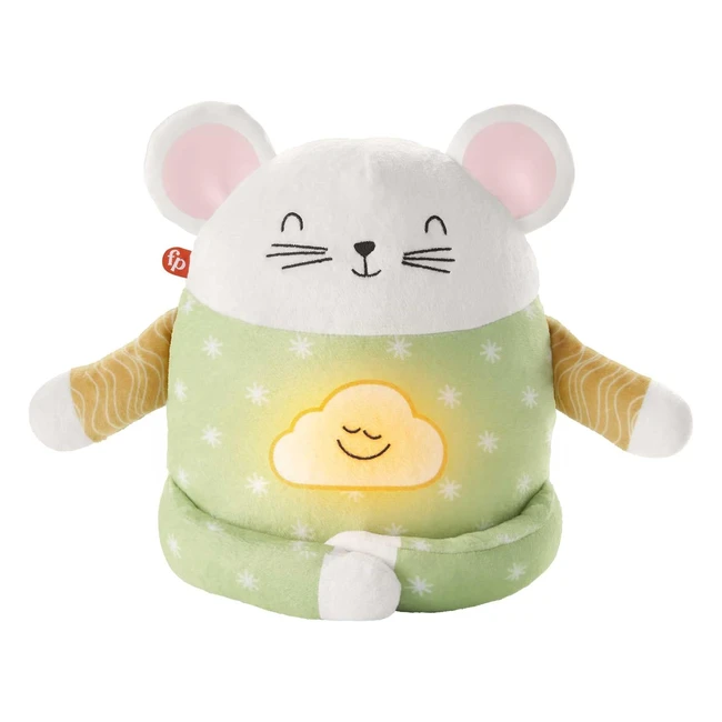 Peluche Fisherprice Souris de Méditation avec Sons Apaisants - Détente et Sommeil Facilités - Version Française