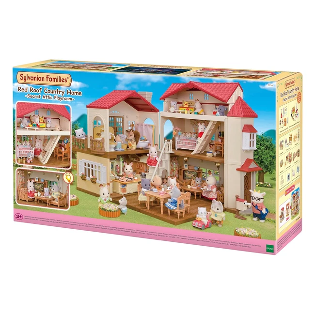 Sylvanian Families 5716 Stadthaus mit Dachzimmer Puppenhaus