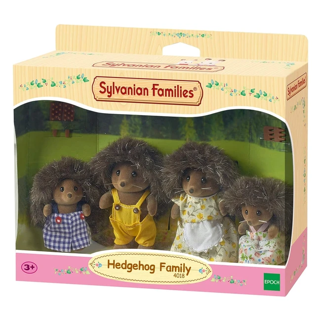 Sylvanian Families 4018 Igel Familie Figuren für Puppenhaus - 201 x 150 x 56 - Bunt