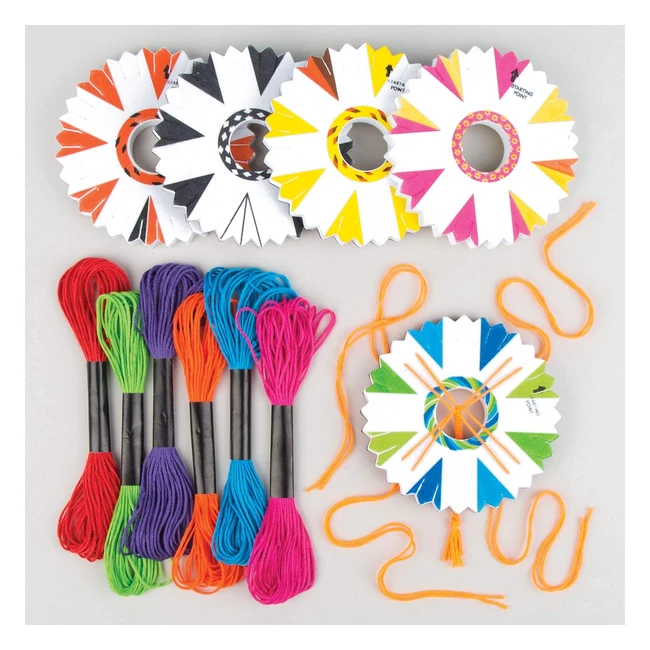 Baker Ross - Strass adhésifs acryliques de grande taille - Pack de 120 - Loisirs créatifs