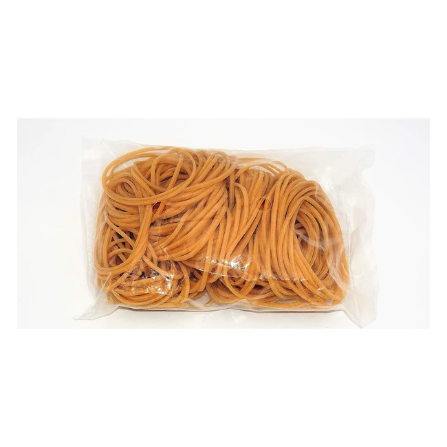 Progom Rubber Bands Blonde 80mm x 17mm - High Strength & Elasticity