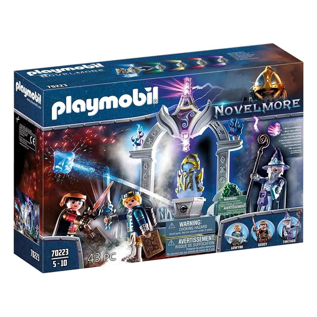 Playmobil Novelmore 70223 Temple of Time | Figures, Accessories, Magical Armour