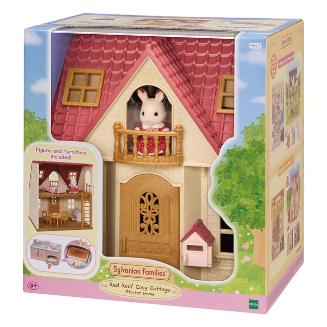 Sylvanian Families 5567 Starterhaus, Mehrfarbig - Ideal für Kinder