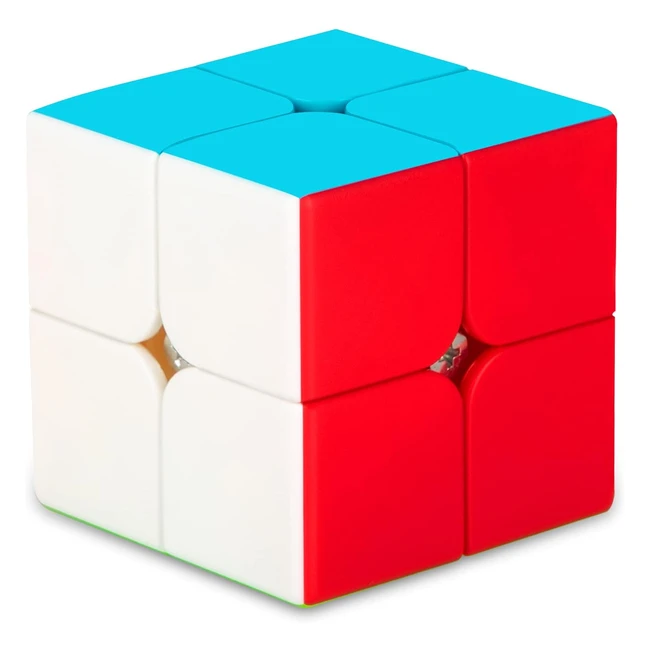 Cubo Magico Speed Cube Sisys 2x2x2 - Giocattolo Educativo per Bambini e Adulti