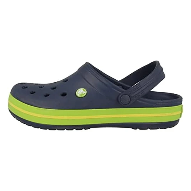 Zuecos Crocs Crocband Clog para Mujer Azul Navy 43-44 EU Estrecho