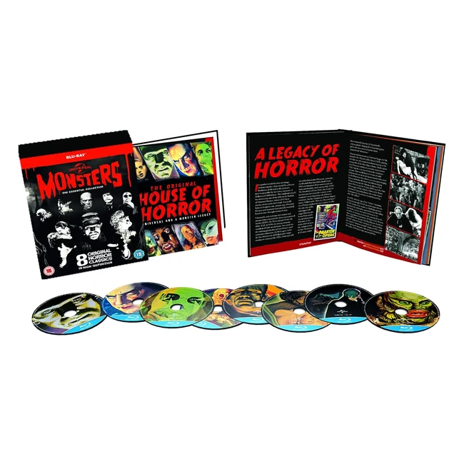 Limited Time Offer: Universal Classic Monsters Essential Collection Blu-ray - Region Free