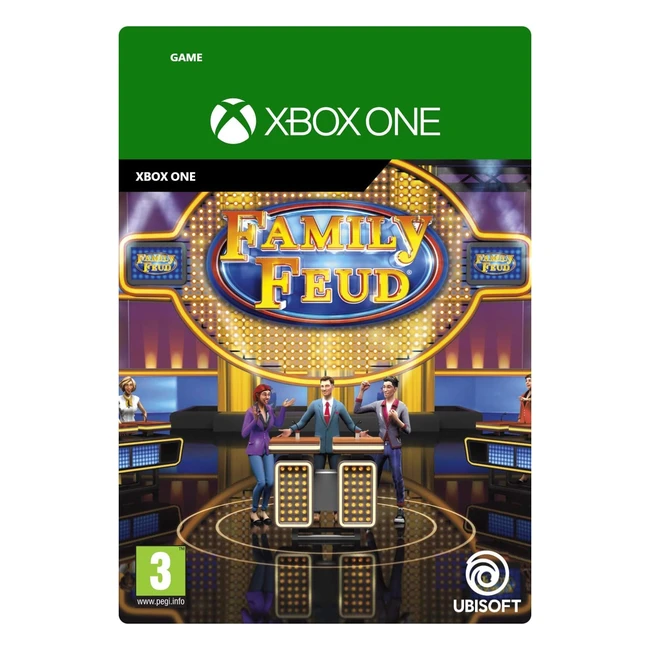 Family Feud Standard Xbox One Download Code - Classic Gameplay, Iconic TV Stage