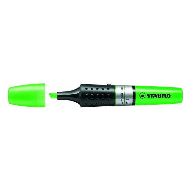 Stabilo Luminator Highlighter - Pack of 5 - Green - Long-lasting Ink