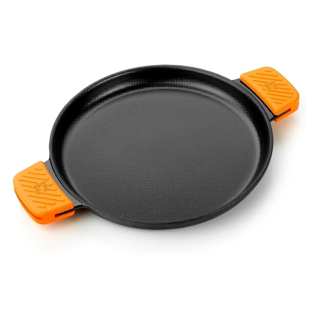 Bistecchiera Bra Efficient Iron A441632 in Ghisa per Induzione - Nero 32cm