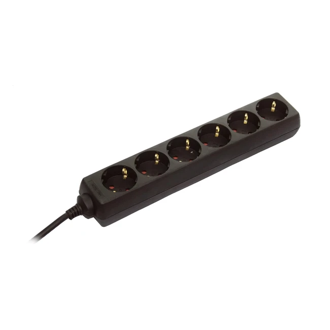AS Schwabe Steckdosenleiste mit 6 Steckdosen