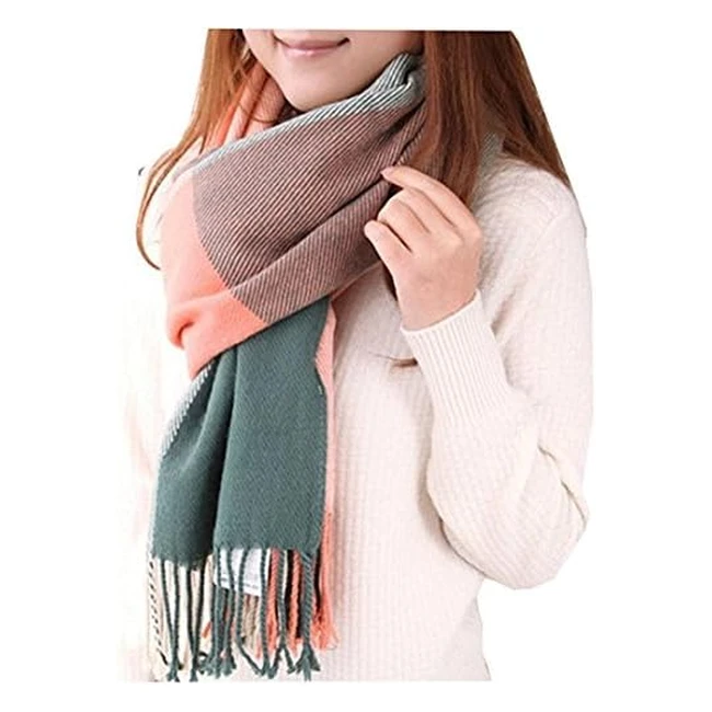 Chalier Fashion Ladies Scarf - Winter Shawl Blanket Scarf for Women - Cozy & Warm