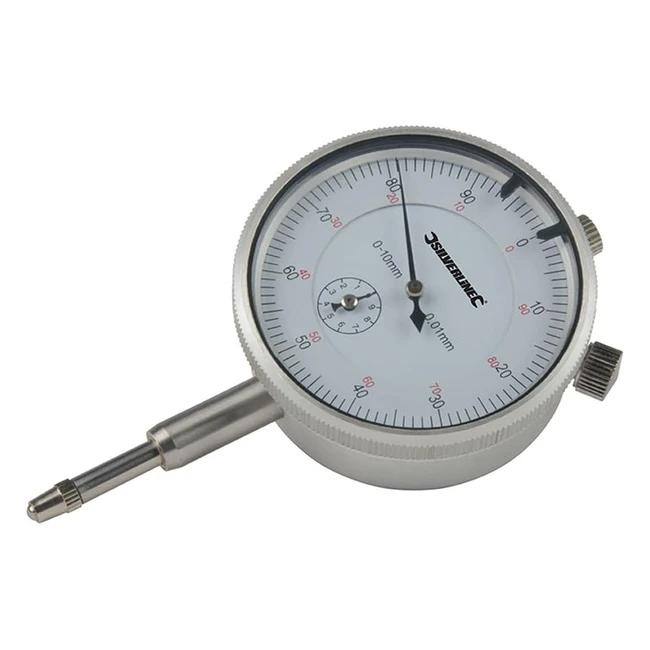 Reloj Comparador Mtrico Silverline Tools 196521 0-10mm