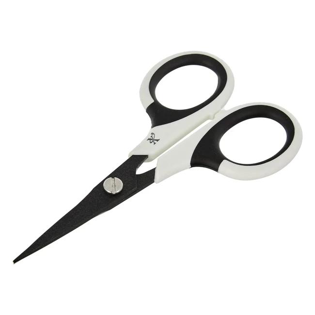 docrafts 45inch Micro Craft Scissors - Soft Grip Nonstick Stainless Steel Blad